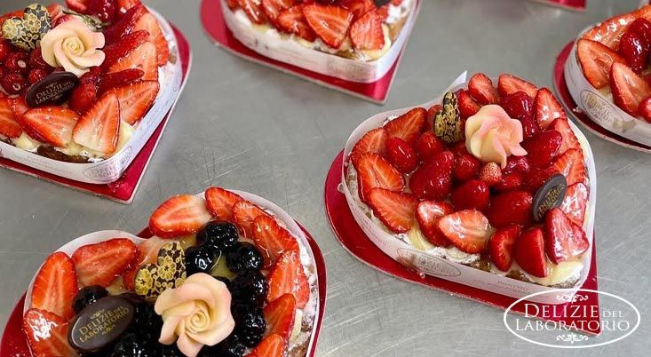 Torta a Cuore Artigianale per San Valentino Milano